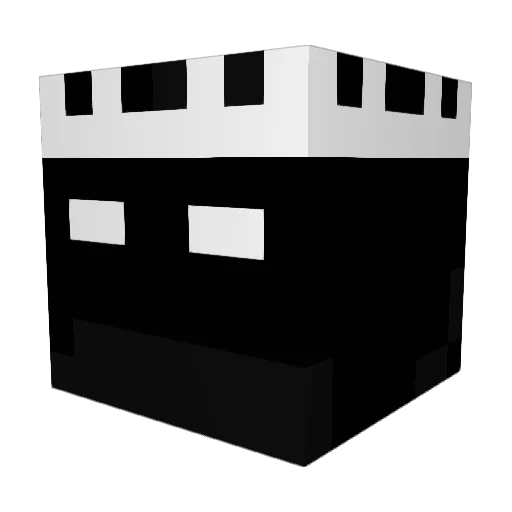 LightninFire Minecraft avatar head, 3D render