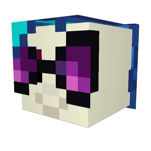 LightningDoyle21 Minecraft avatar head, 3D render