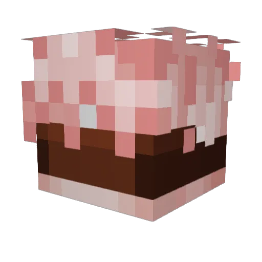 LightningPro962 Minecraft avatar head, 3D render