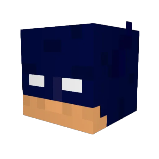 LightningRet Minecraft avatar head, 3D render