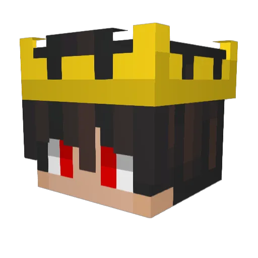 LightningTower Minecraft avatar head, 3D render