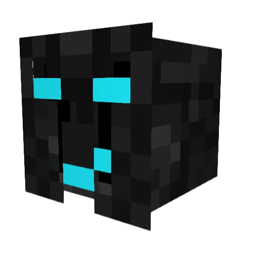 Lightningbolt53 Minecraft avatar head, 3D render
