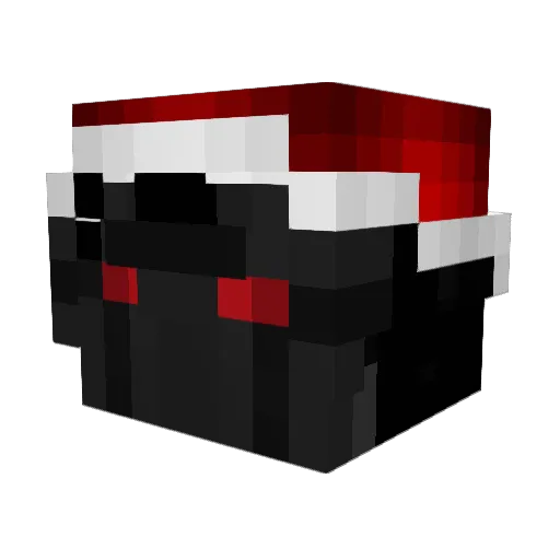 Lightsout2 Minecraft avatar head, 3D render