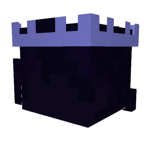 Lightz_Mc Minecraft avatar head, 3D render