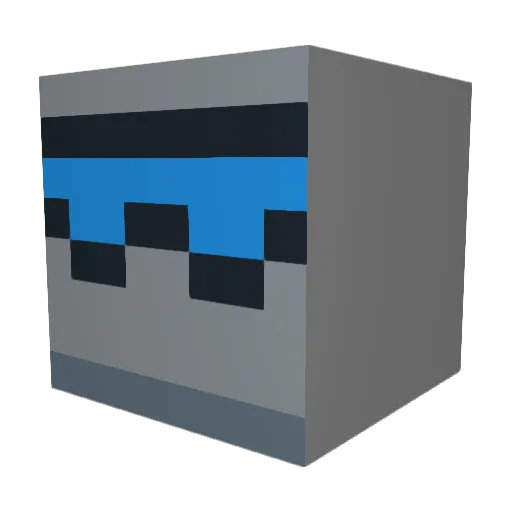 LigitATurtle Minecraft avatar head, 3D render