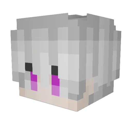 LigmaMinecraft Minecraft avatar head, 3D render