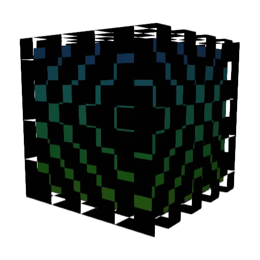 LihuaFan Minecraft avatar head, 3D render