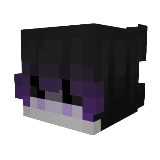 Lijeh Minecraft avatar head, 3D render