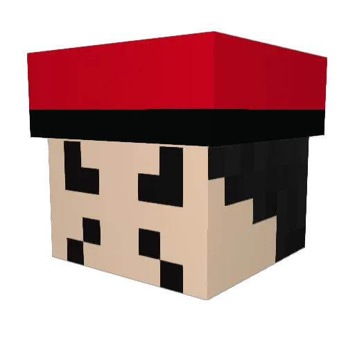 LikaBaws27 Minecraft avatar head, 3D render