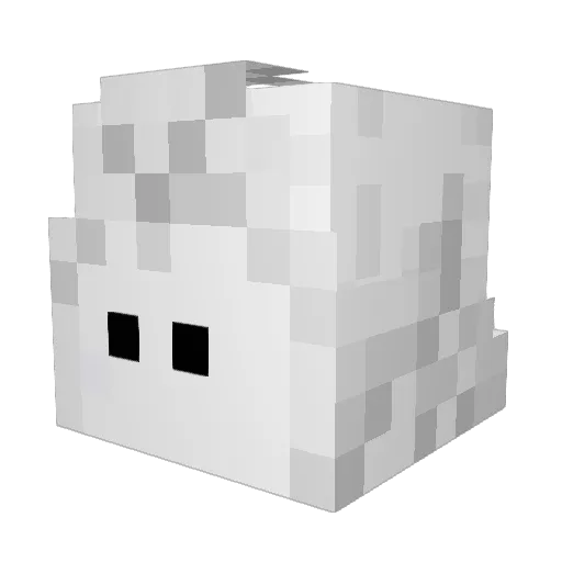 LikePixel Minecraft avatar head, 3D render