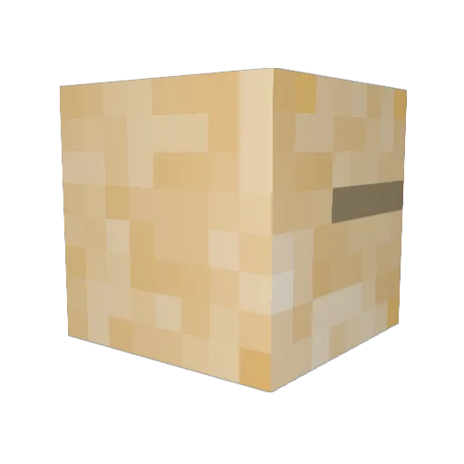 Likeaboss72 Minecraft avatar head, 3D render
