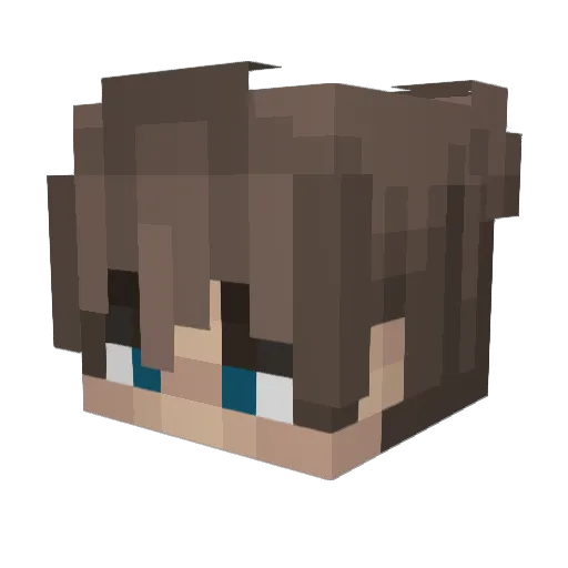 Likealex1111 Minecraft avatar head, 3D render
