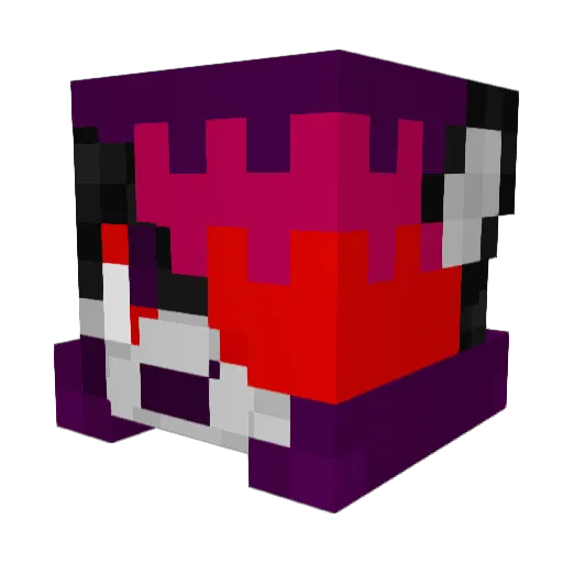 Likor_Ex Minecraft avatar head, 3D render