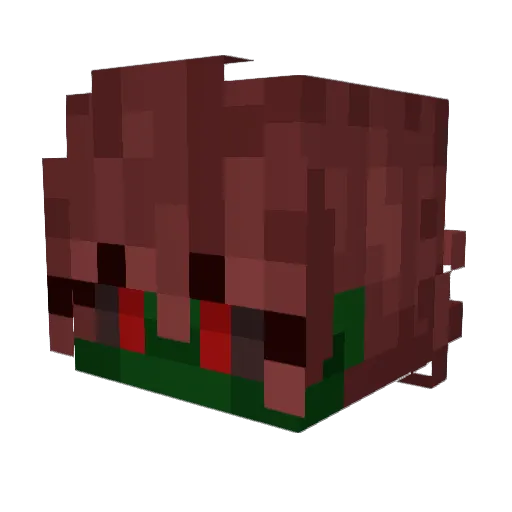 Lil788 Minecraft avatar head, 3D render