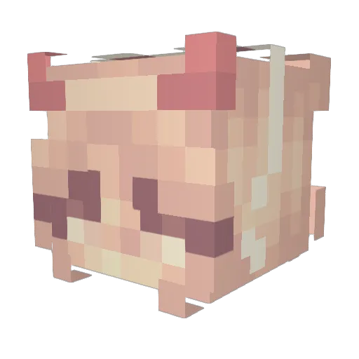 LilAl97 Minecraft avatar head, 3D render