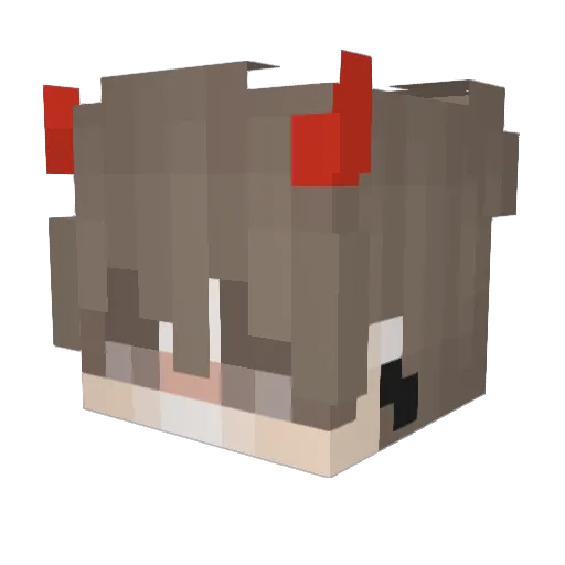 LilBrandon07 Minecraft avatar head, 3D render