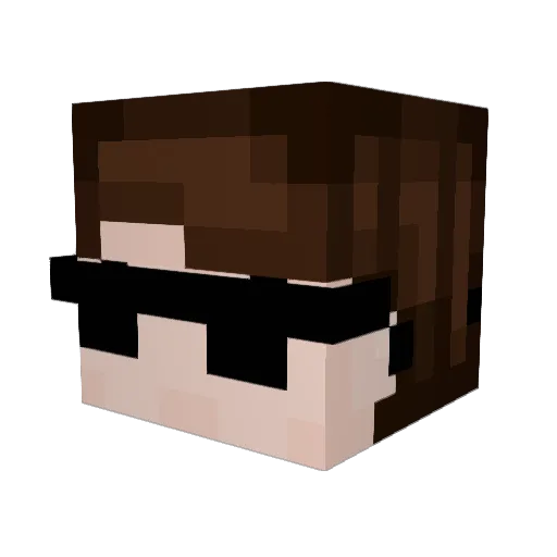 LilBreadBoi Minecraft avatar head, 3D render