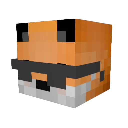 LilChromy69 Minecraft avatar head, 3D render