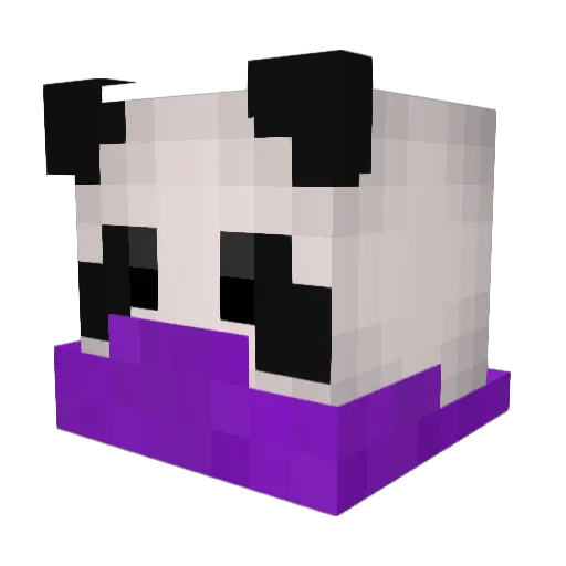 LilClanker Minecraft avatar head, 3D render