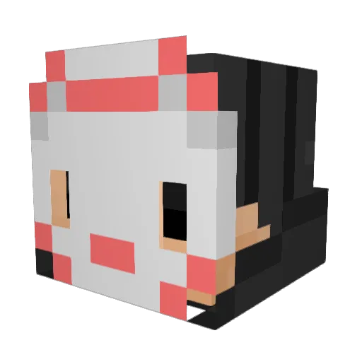 LilDelicious Minecraft avatar head, 3D render