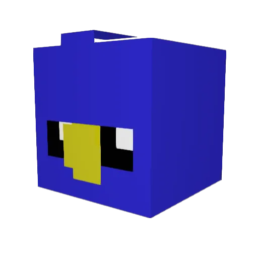 LilDerrick08 Minecraft avatar head, 3D render