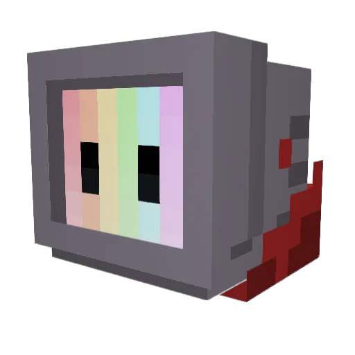 LilDipper03 Minecraft avatar head, 3D render