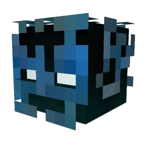 LilDit Minecraft avatar head, 3D render