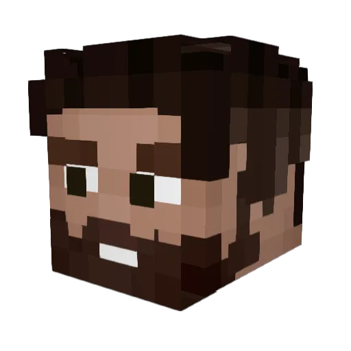 LilDonsoundcloud Minecraft avatar head, 3D render
