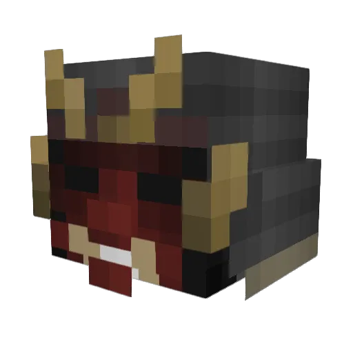 LilDookie999 Minecraft avatar head, 3D render