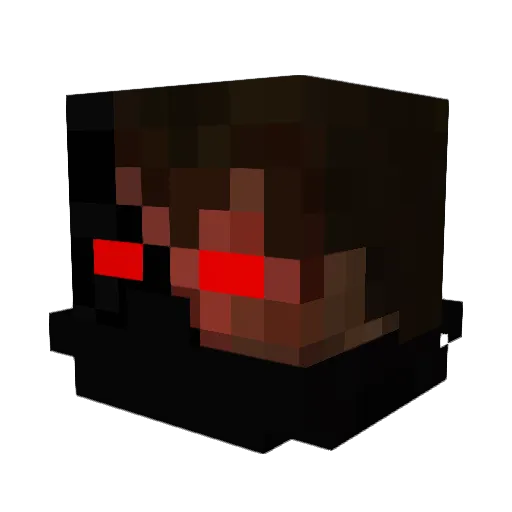 LilDribbles Minecraft avatar head, 3D render