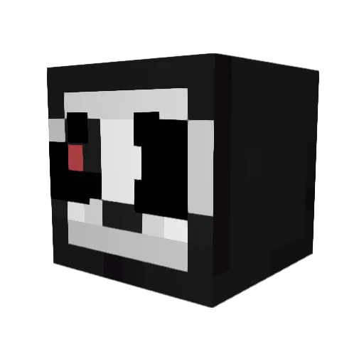 LilEliii Minecraft avatar head, 3D render