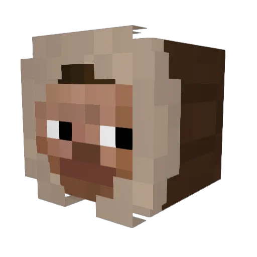 LilFortniterSK Minecraft avatar head, 3D render