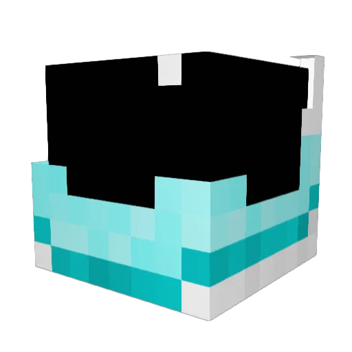LilHealey Minecraft avatar head, 3D render