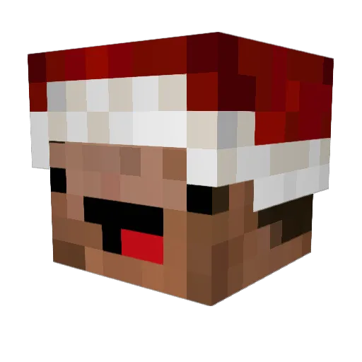 LilJJerky Minecraft avatar head, 3D render