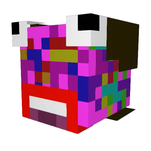 LilJit224 Minecraft avatar head, 3D render