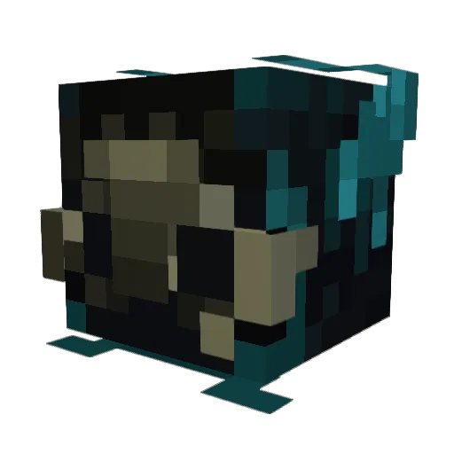LilKnuff Minecraft avatar head, 3D render