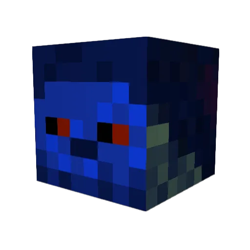 LilLizardMan Minecraft avatar head, 3D render