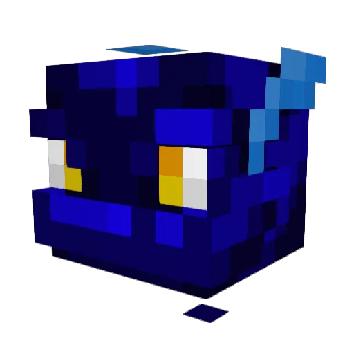 LilMills123 Minecraft avatar head, 3D render