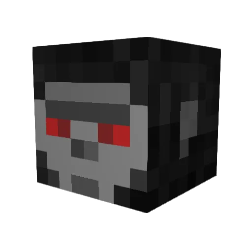 LilNeph Minecraft avatar head, 3D render