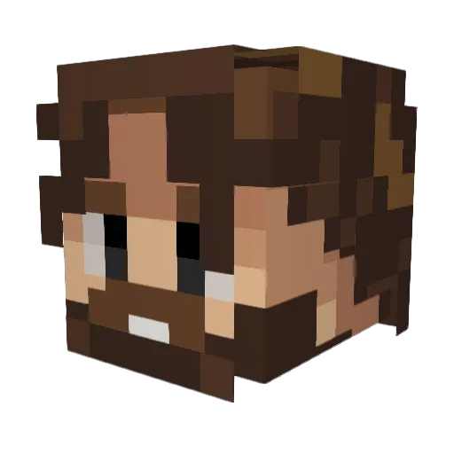 LilNiks_Leon Minecraft avatar head, 3D render