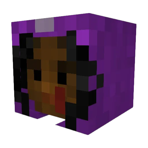 LilOBigAhDihh Minecraft avatar head, 3D render