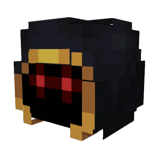LilPastilla Minecraft avatar head, 3D render