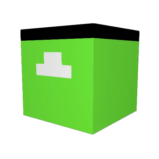 LilPeepFan_ Minecraft avatar head, 3D render