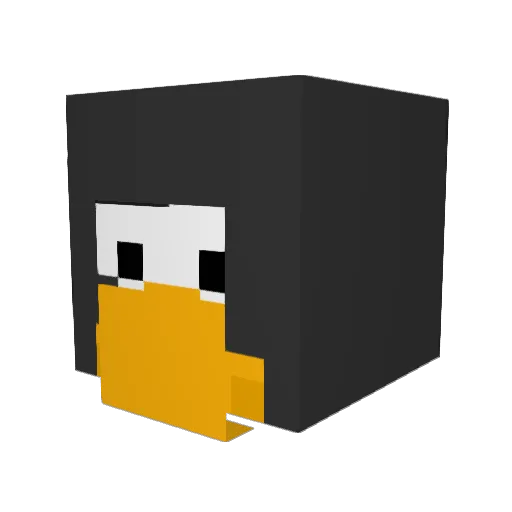 LilRintas Minecraft avatar head, 3D render