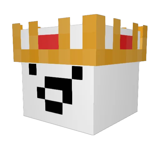 LilSaleem Minecraft avatar head, 3D render