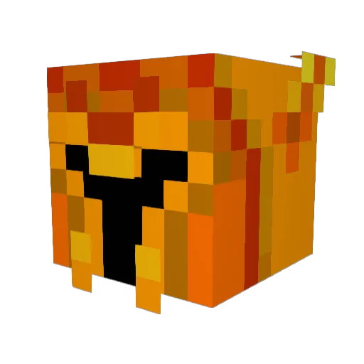 LilSkittlez Minecraft avatar head, 3D render