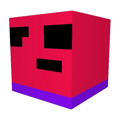 LilSnab Minecraft avatar head, 3D render