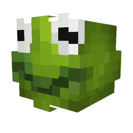 LilSnenner Minecraft avatar head, 3D render