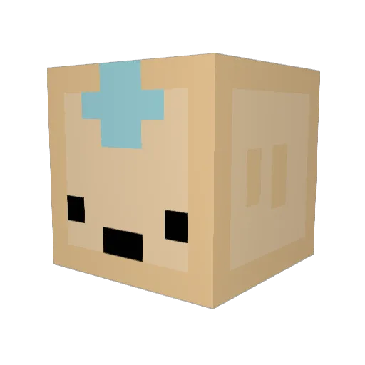 LilSpooni Minecraft avatar head, 3D render