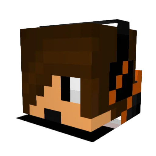 LilStills1999 Minecraft avatar head, 3D render